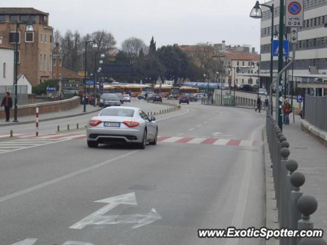 Maserati GranTurismo spotted in Venice, Italy