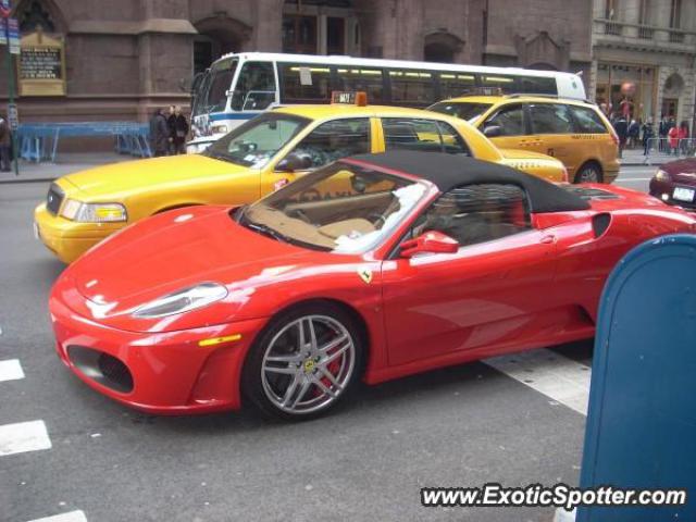 Ferrari F430 spotted in New York, New York