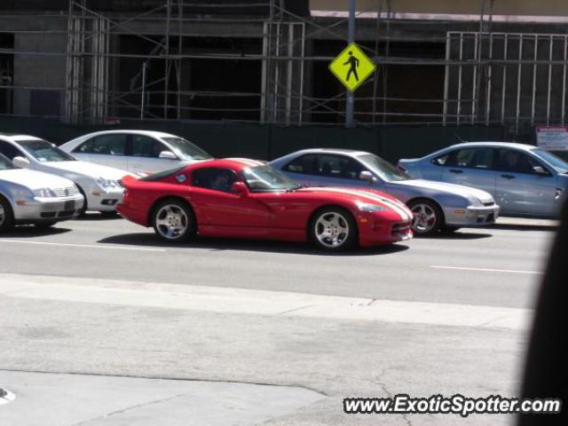 Dodge Viper spotted in Los Angeles, California