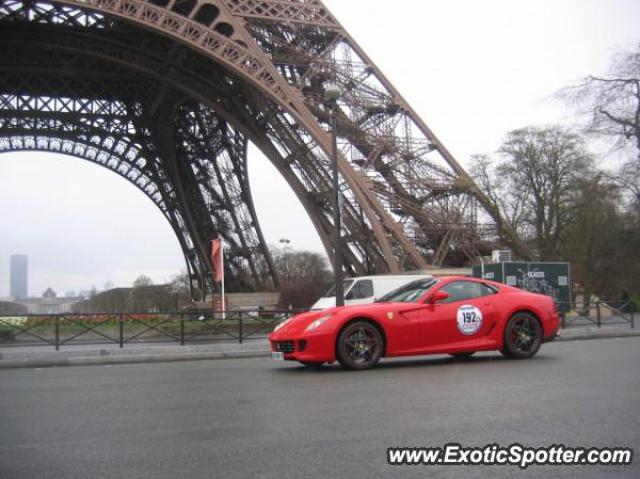 Ferrari 599GTB spotted in Paris, France