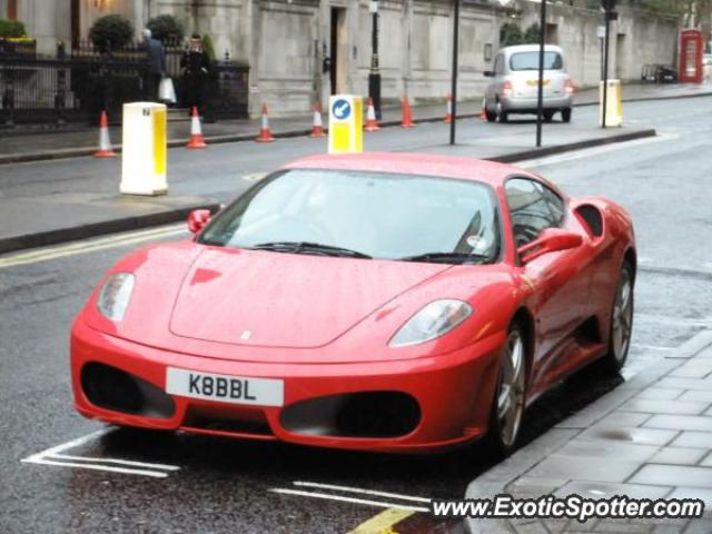 Ferrari F430 spotted in London, United Kingdom