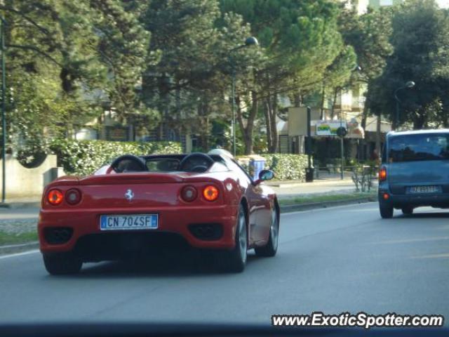 Ferrari 360 Modena spotted in Lignano (UD), Italy