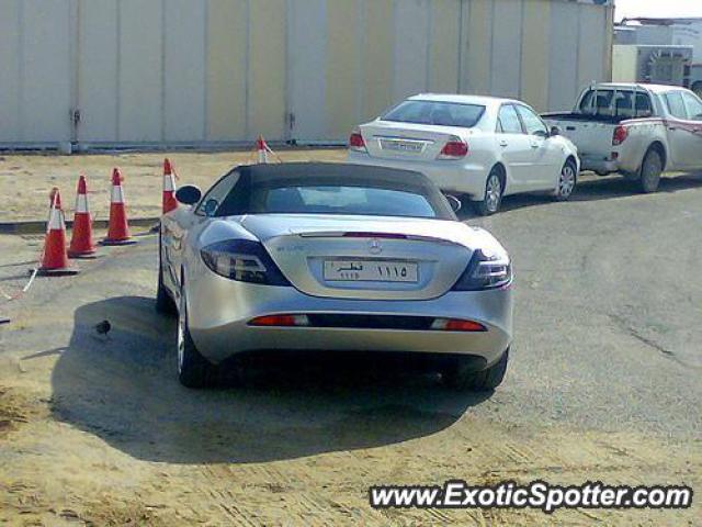 Mercedes SLR spotted in Doha, Qatar