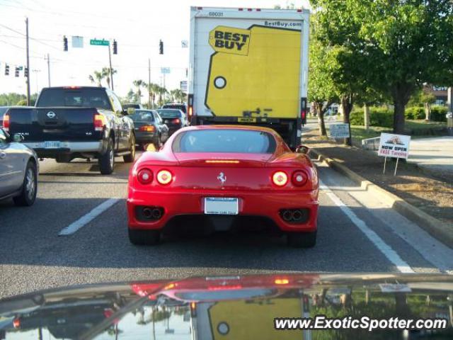 Ferrari 360 Modena spotted in Mobile, Alabama