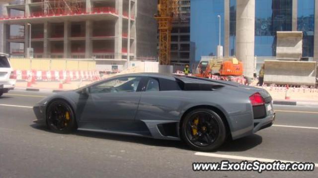 Lamborghini Murcielago spotted in Dubai, United Arab Emirates