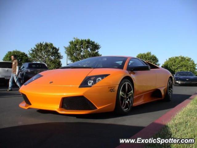 Lamborghini Murcielago spotted in Irvine, California