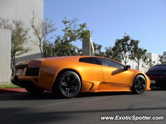 Lamborghini Murcielago spotted in Irvine, California