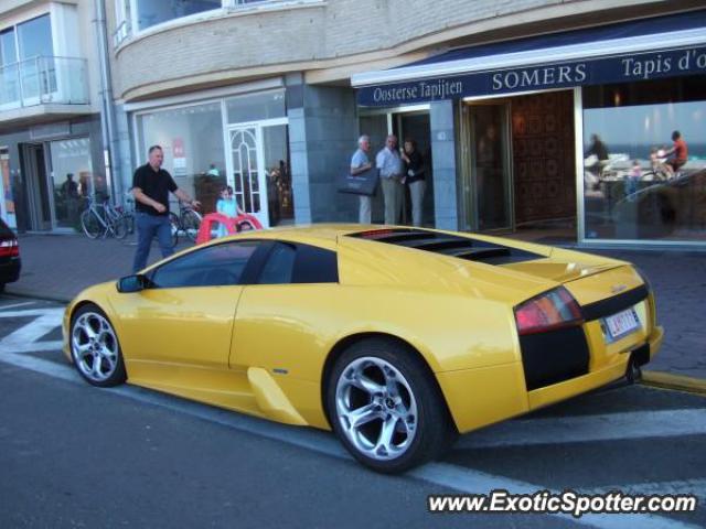 Lamborghini Murcielago spotted in Knokke, Belgium