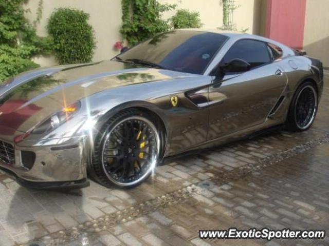 Ferrari 599GTB spotted in Riyadh, Saudi Arabia