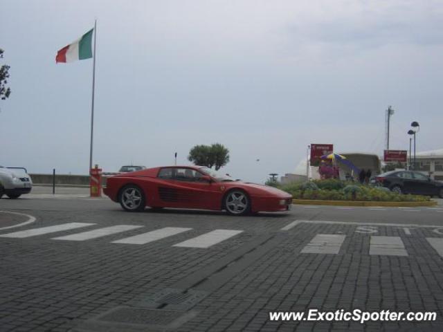 Ferrari Testarossa spotted in Lignano, Italy