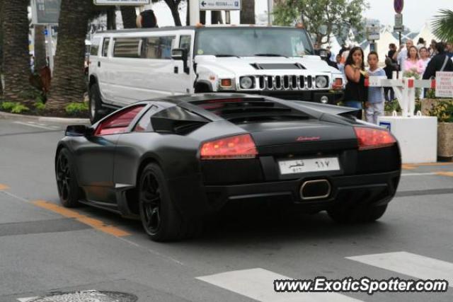 Lamborghini Murcielago spotted in Cannes, France