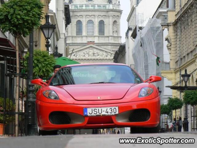 Ferrari F430 spotted in Budapest, Hungary