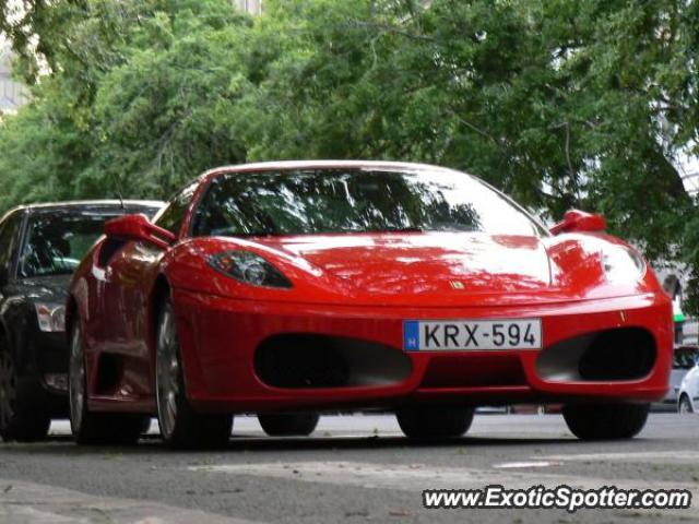 Ferrari F430 spotted in Budapest, Hungary