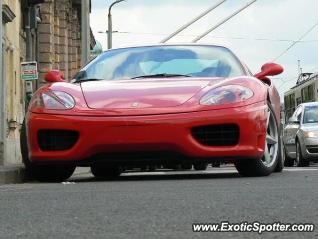 Ferrari 360 Modena spotted in Budapest, Hungary