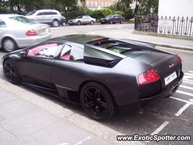 Lamborghini Murcielago spotted in London, United Kingdom