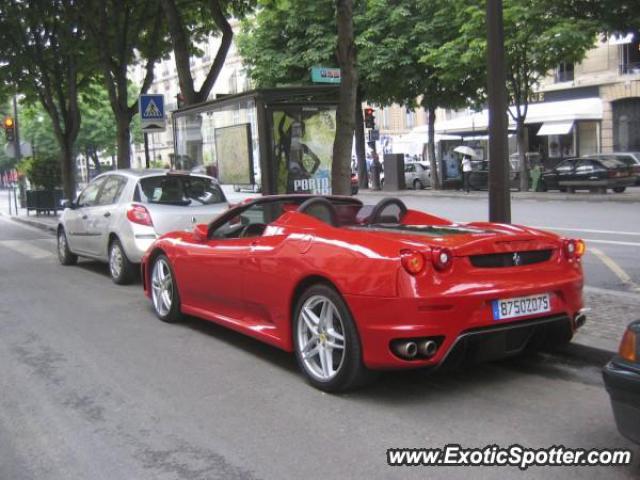 Ferrari F430 spotted in Paris, France