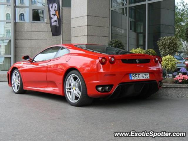 Ferrari F430 spotted in Budapest, Hungary