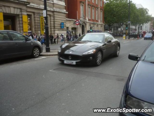 Maserati GranTurismo spotted in London, United Kingdom