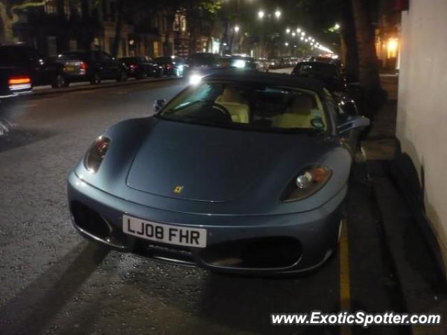 Ferrari F430 spotted in London, United Kingdom