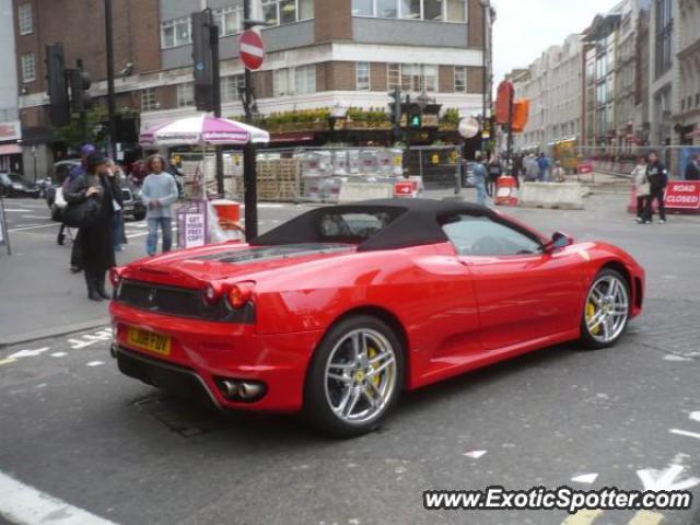 Ferrari F430 spotted in London, United Kingdom