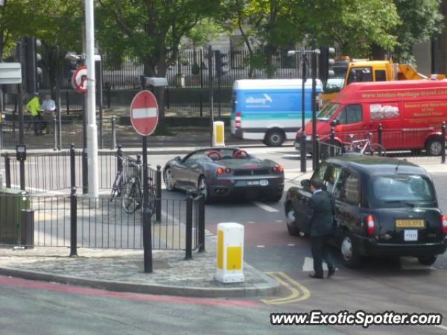 Ferrari F430 spotted in London, United Kingdom