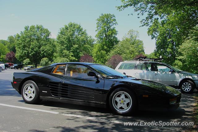 Ferrari Testarossa spotted in Potomac, Maryland