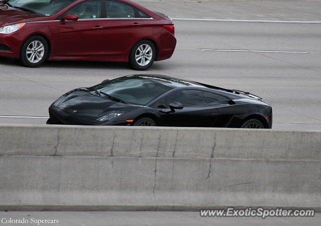 Lamborghini Gallardo spotted in Denver, Colorado