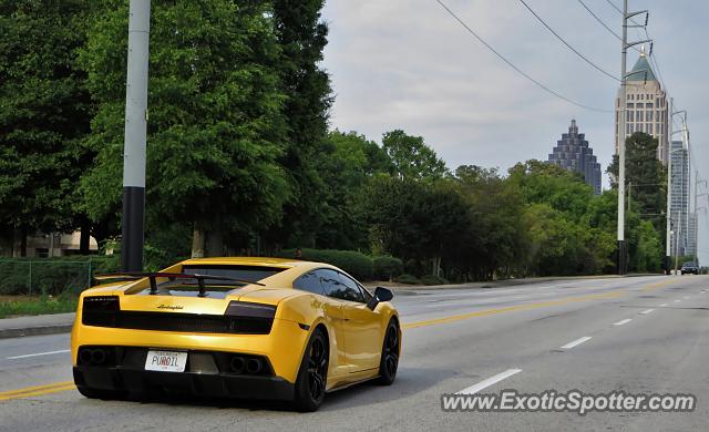 Lamborghini Gallardo spotted in Atlanta, Georgia