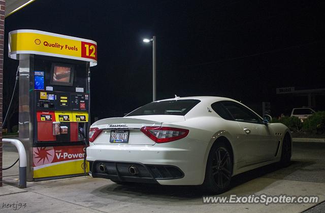 Maserati GranTurismo spotted in Barrington, Illinois