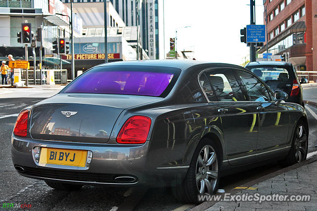 Bentley Continental spotted in Leeds, United Kingdom