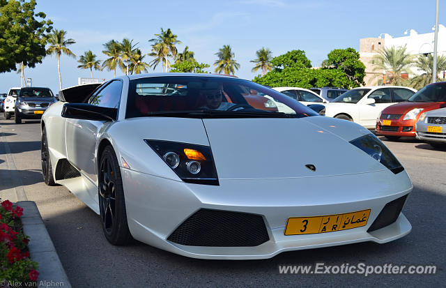 Lamborghini Murcielago spotted in Muscat, Oman