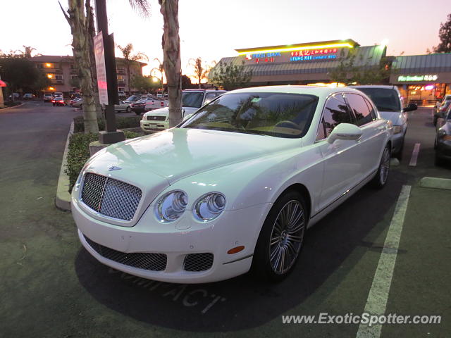 Bentley Continental spotted in Rowland Heights, California