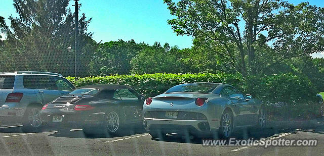 Ferrari California spotted in Hackensack, New Jersey