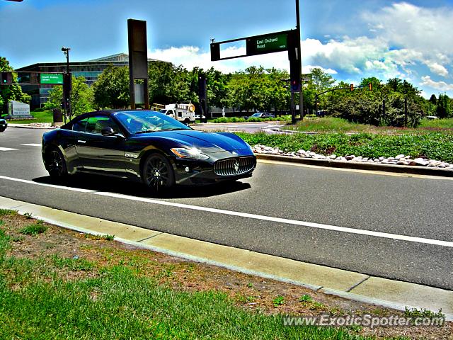 Maserati GranTurismo spotted in Greenwood, Colorado