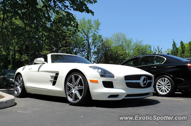 Mercedes SLS AMG spotted in Pittsford, New York