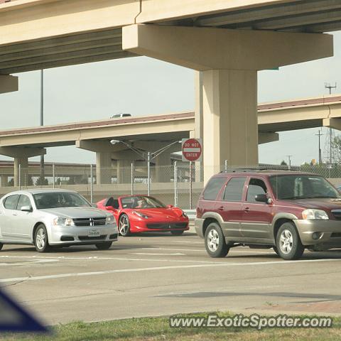 Ferrari 458 Italia spotted in Dallas, Texas