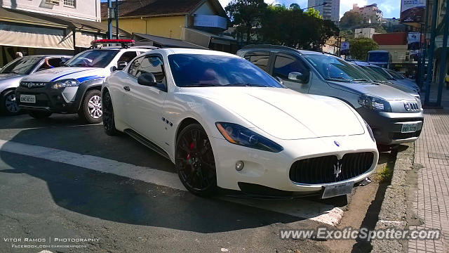 Maserati GranTurismo spotted in Poços de Caldas, Brazil