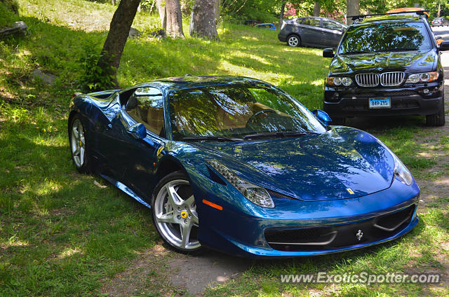 Ferrari 458 Italia spotted in Greenwich, Connecticut