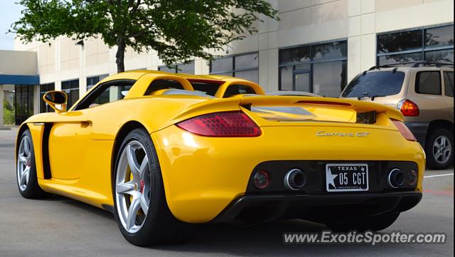 Porsche Carrera GT spotted in Dallas, Texas