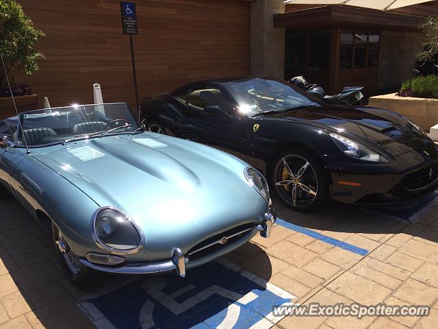 Ferrari California spotted in Malibu, California