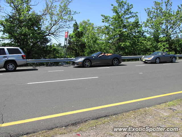 Ferrari California spotted in Greenwich, Connecticut