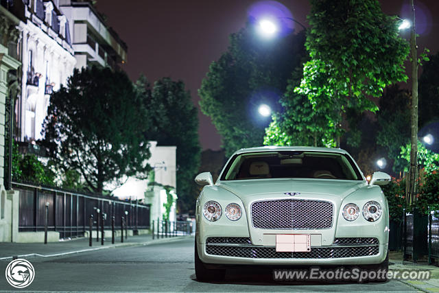 Bentley Continental spotted in Paris, France