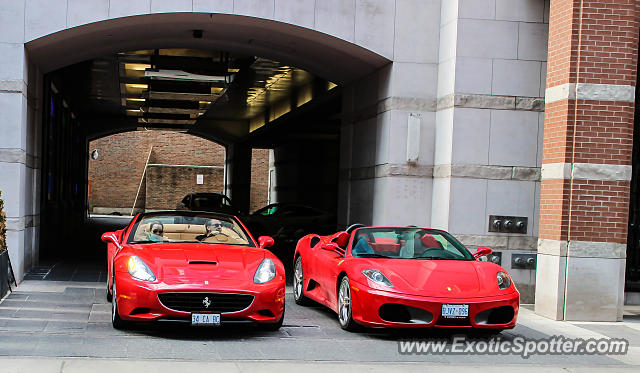 Ferrari California spotted in Toronto, Canada