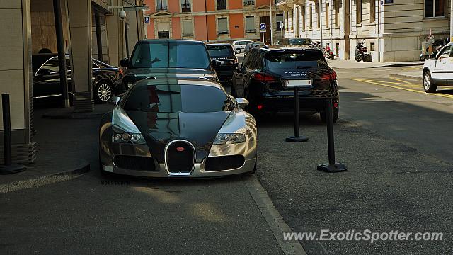 Bugatti Veyron spotted in Geneva, Switzerland