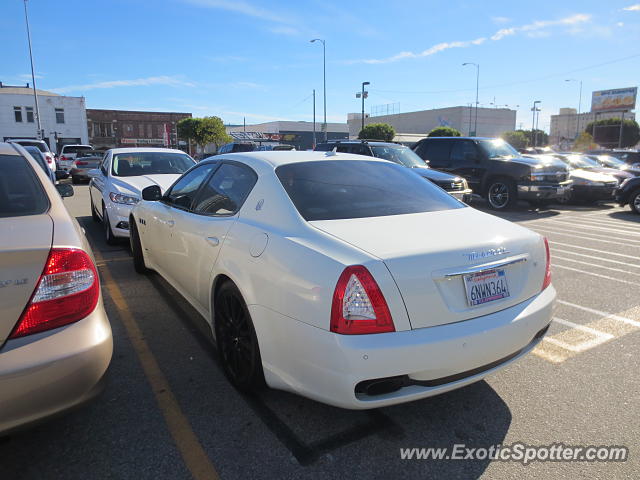 Maserati Quattroporte spotted in Los Angeles, California