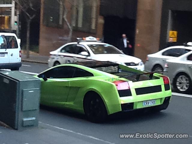 Lamborghini Gallardo spotted in Sydney, Australia