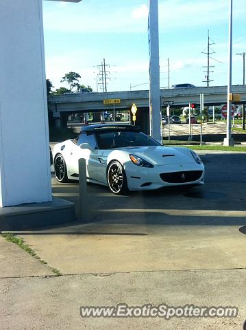 Ferrari California spotted in Beaumont, Texas