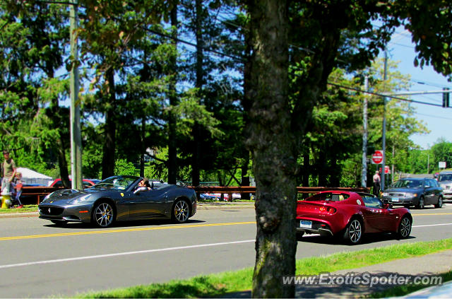 Ferrari California spotted in Greenwich, Connecticut