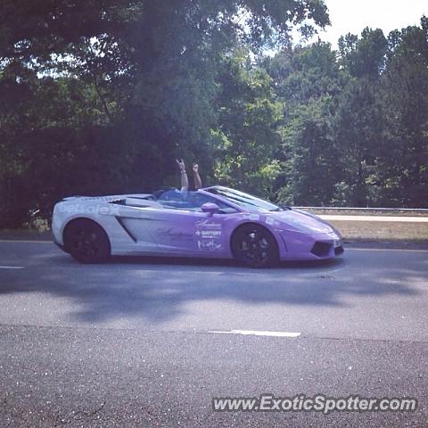 Lamborghini Gallardo spotted in Raleigh, North Carolina