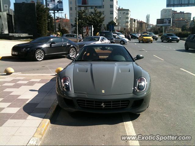 Ferrari 599GTB spotted in Istanbul, Turkey